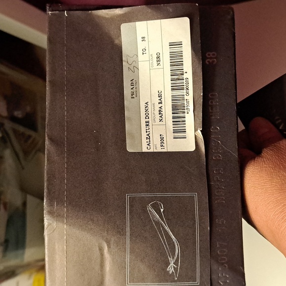 Prada Black Leather Flats with Bow - Picture 15 of 16